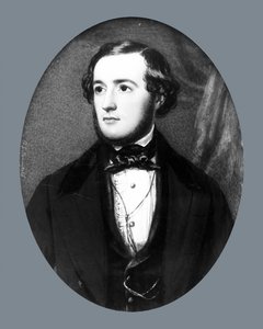 Portrét gentlemana, ca. 1845-1850. od George Lethbridge Saunders