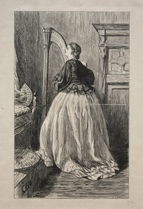 Zpívej znovu tu jednoduchou píseň, 1862. od George Louis Palmella Busson Du Maurier