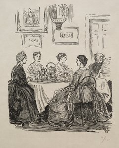 Každoroční otázka – Kam půjdeme, 1865. od George Louis Palmella Busson Du Maurier