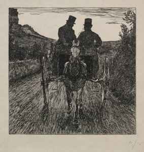 Proč Pifflerové prohráli svůj návratový zápas, 1865. od George Louis Palmella Busson Du Maurier