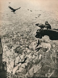 „Kavky z Chartres“, 1917 od George Marples