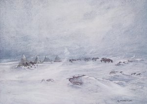 Blizzard on the Barrier, ilustrace z 