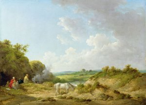 Cikánský tábor od George Morland