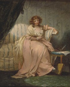Žena jménem Anne, umělcova žena od George Morland