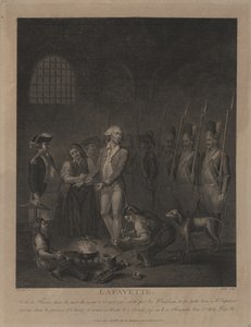 Lafayette ve věznici v Olmützu