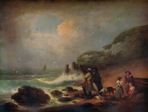 Střelba mořského ptactva, 1795 od George Morland