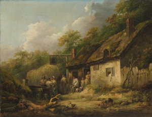 The Bell Inn, pozdní 1780.