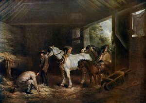 Uvnitř stáje, 1791, 1912.