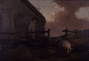 Pasák vepřů od George Morland