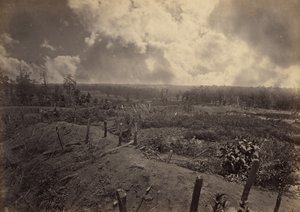 Bojiště u Atlanty, Georgie, 22. července 1864. č. 2 od George N. Barnard