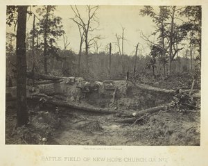 Kostel Battle Field of New Hope, GA, č. 2, 1866.