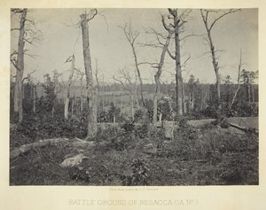 Battle Ground of Resacca, GA, č. 3, 1866.