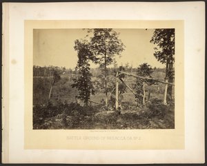 Battle Ground of Resacca, Ga. č. 2 od George N. Barnard