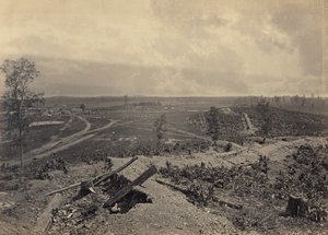 Bojiště u Resacy v Georgii, č. 4 od George N. Barnard