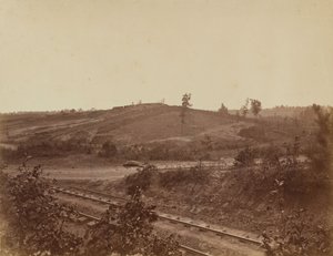 Bojiště v Atlantě,1864 (foto)