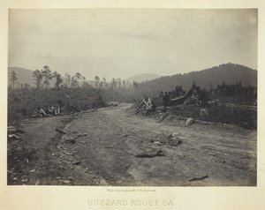 Buzzard Roost, GA, 1866. od George N. Barnard