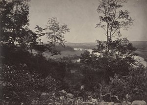 Údolí Chattanooga z Lookout Mountain, 60. léta 19. století. od George N. Barnard