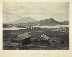 Chattanooga ze severu, 1864. od George N. Barnard