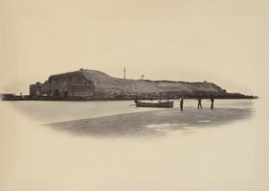 Fort Sumpter, 60. léta 19. století. od George N. Barnard