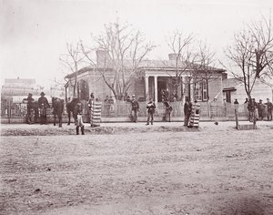 Sídlo generála Shermana nebo Thomase, Chattanooga, ca. 1864. od George N. Barnard