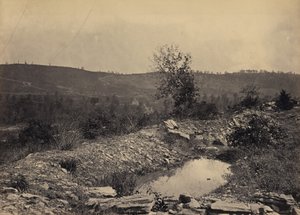 Mission Ridge z Orchard Knob od George N. Barnard