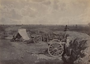 Rebel Works in Front of Atlanta, GA, č. 4, 1864. od George N. Barnard