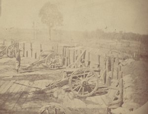 Rebel Works in Front of Atlanta, Georgia, č. 2, 1864. od George N. Barnard