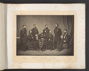 Sherman a jeho generálové od George N. Barnard