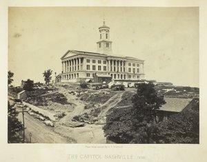 Kapitol, Nashville, Tennessee od George N. Barnard