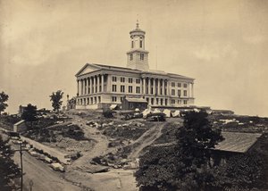 Kapitol, Nashville, Tennessee od George N. Barnard