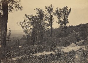 Hřeben Mission Ridge od George N. Barnard