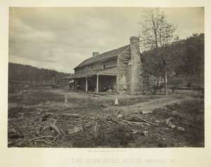Dům Johna Rosse, Ringgold, GA, 1866.