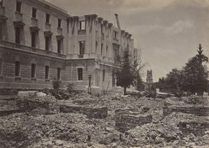 The New Capitol, Columbia, South Carolina, 1860s. od George N. Barnard
