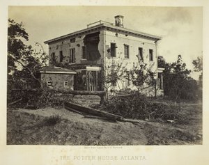Potter House Atlanta od George N. Barnard