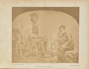 Polední klid dřevorubců od George N. Barnard