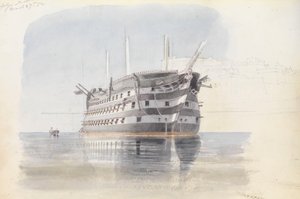 Trafalgar" pod Horní Barraccou, Malta, 27. března 1852