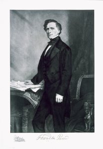 Franklin Pierce, 14. prezident Spojených států amerických, hospoda. 1901 (hlubotisk) od George Peter Alexander Healy