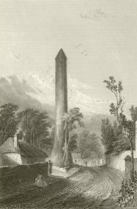 Kulatá věž Clondalkin, Dublin, Irsko