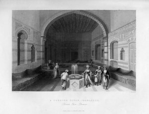 Turecký divan, Damašek, Sýrie, 1841.