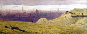 Newcastle z Rabbit Banks, Gateshead na Tyne od George Price Boyce
