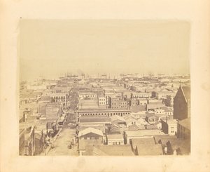 Pohled na ulici Sacramento Street. od George R. Fardon