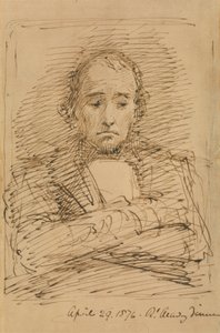 Benjamin Disraeli, Načrtnutý na večeři Královské akademie od George Richmond