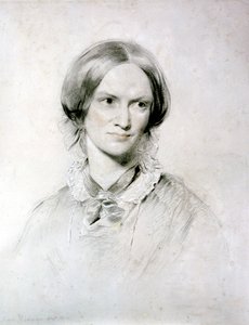 Charlotte Bronte, anglický romanopisec, 1850 od George Richmond