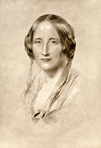 Elizabeth Gaskell, britský romanopisec 19. století, 1910.