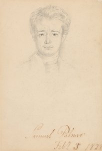 Portrét Samuela Palmera, 5. února 1828 od George Richmond