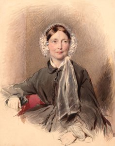 Portrét neznámé ženy od George Richmond