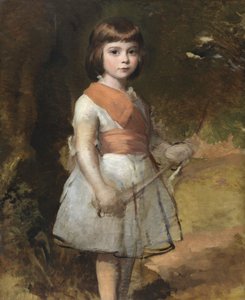Nejmladší syn umělců, John, v roce 1861