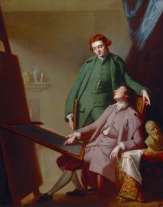 Rozhovor (Bratři umělci, Peter a James Romneyovi) od George Romney