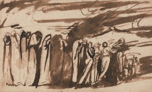 Průvod prokletých:  Studie o zatracených v Dantově "Pekle" od George Romney
