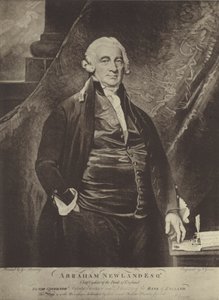 Abraham Newland od George Romney